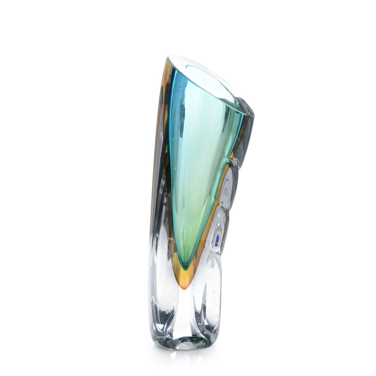 John richard handmade glass table vase wayfair